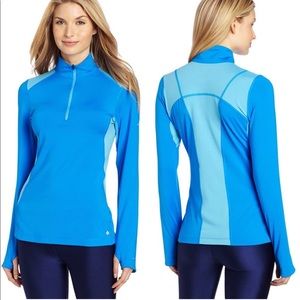 Columbia Sportswear Omni Freeze 1/3 Zip up Shirt Long Sleeve Running Shirt